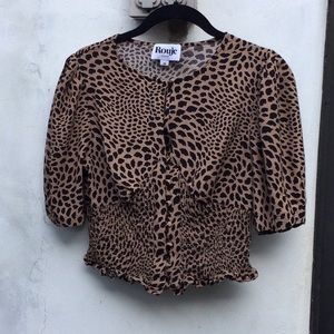 Rouje Crop top blouse